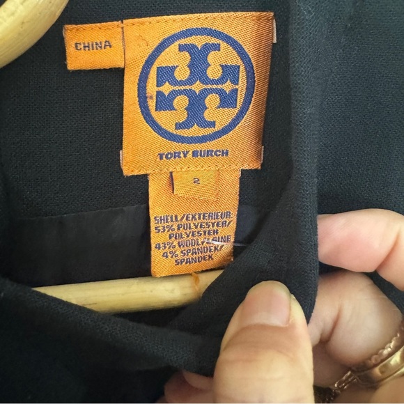 Tory Burch black shift work dress - Picture 9 of 13